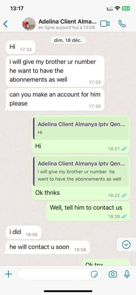 WhatsApp review 4K IPTV